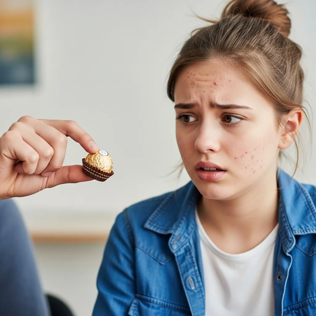 Rosto de mulher com pele saudável, representando o tratamento da acne.
